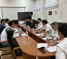 Визит китайской делегации в офис Ordamed Kazakhstan